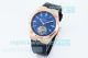 Swiss Clone Vacheron Constantin Overseas Tourbillon Rose Gold Blue Leather Strap Watch (2)_th.jpg